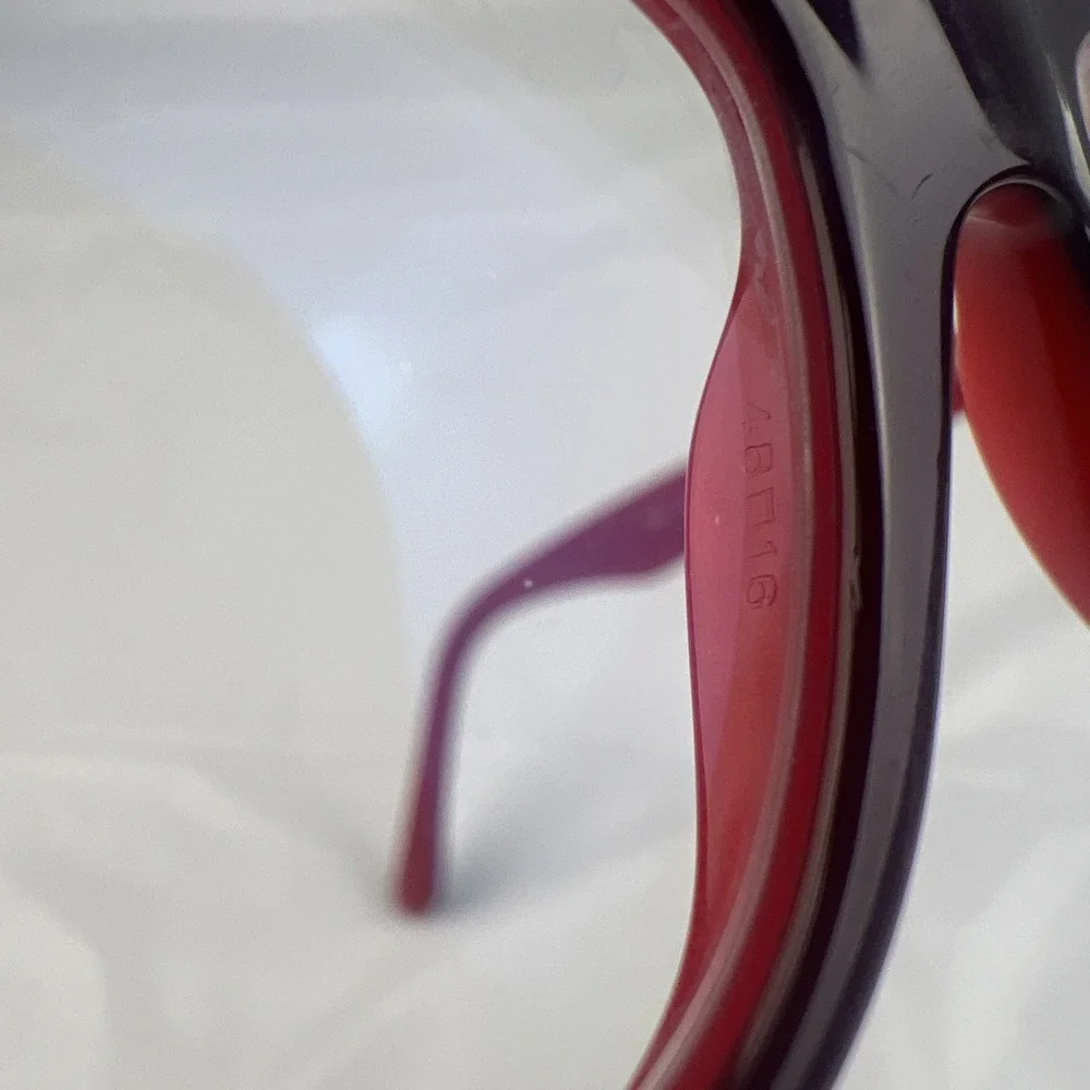 RAY BAN Kids RB1531 3592 Burgundy Eyeglasses 48-16-130 - Flex Frames Only